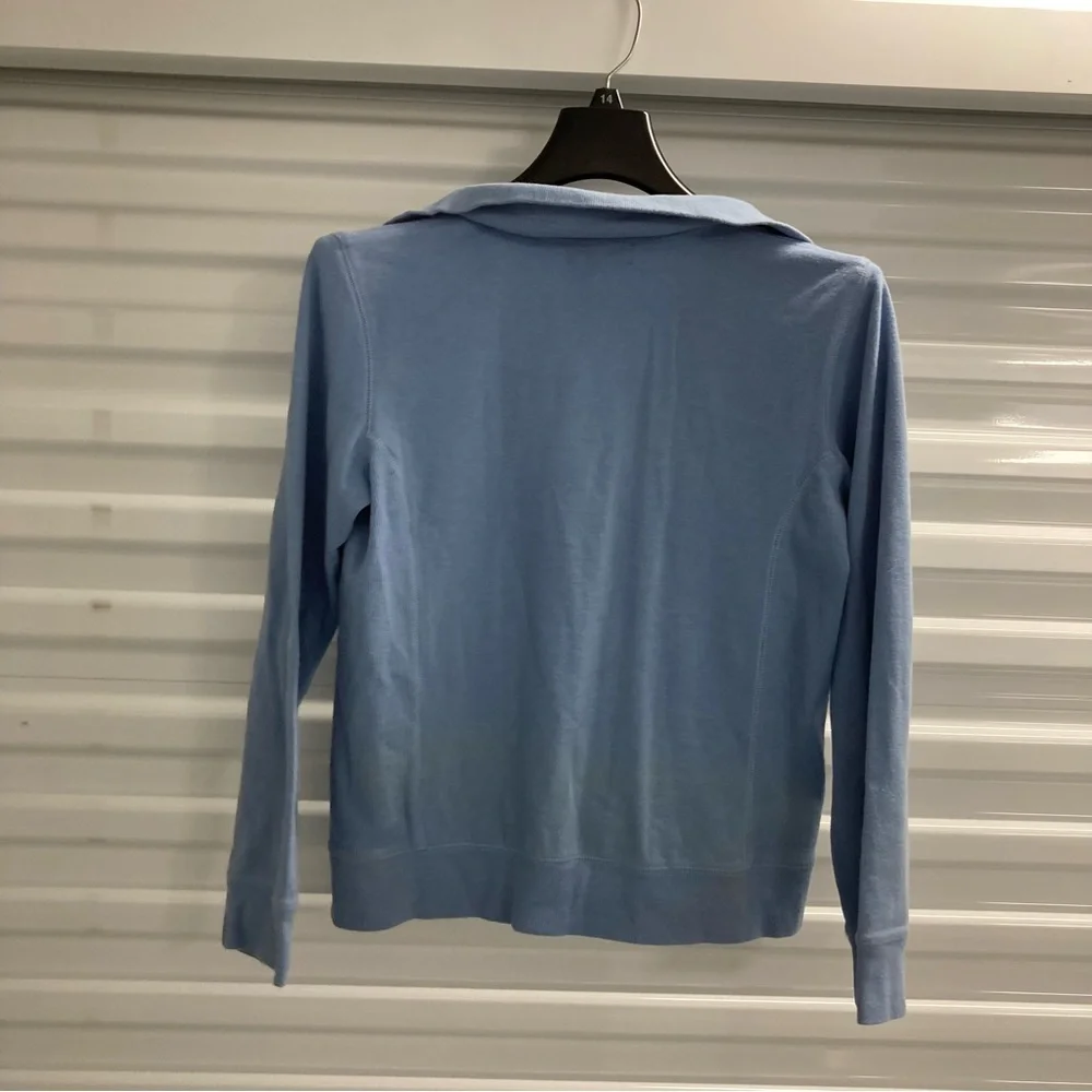 Ralph Lauren Soft Blue Knit Top